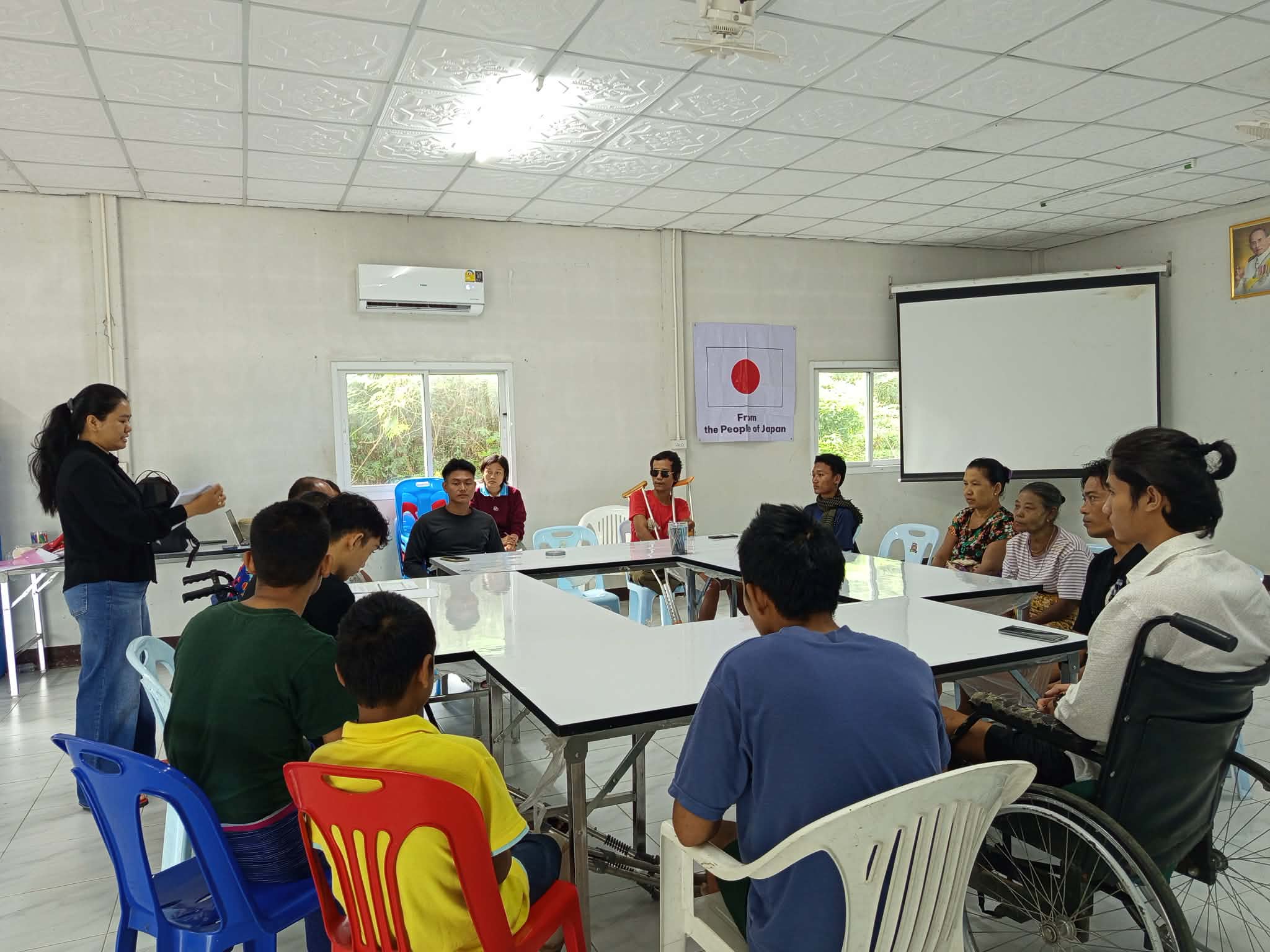 Health education workshop in Mae Sot