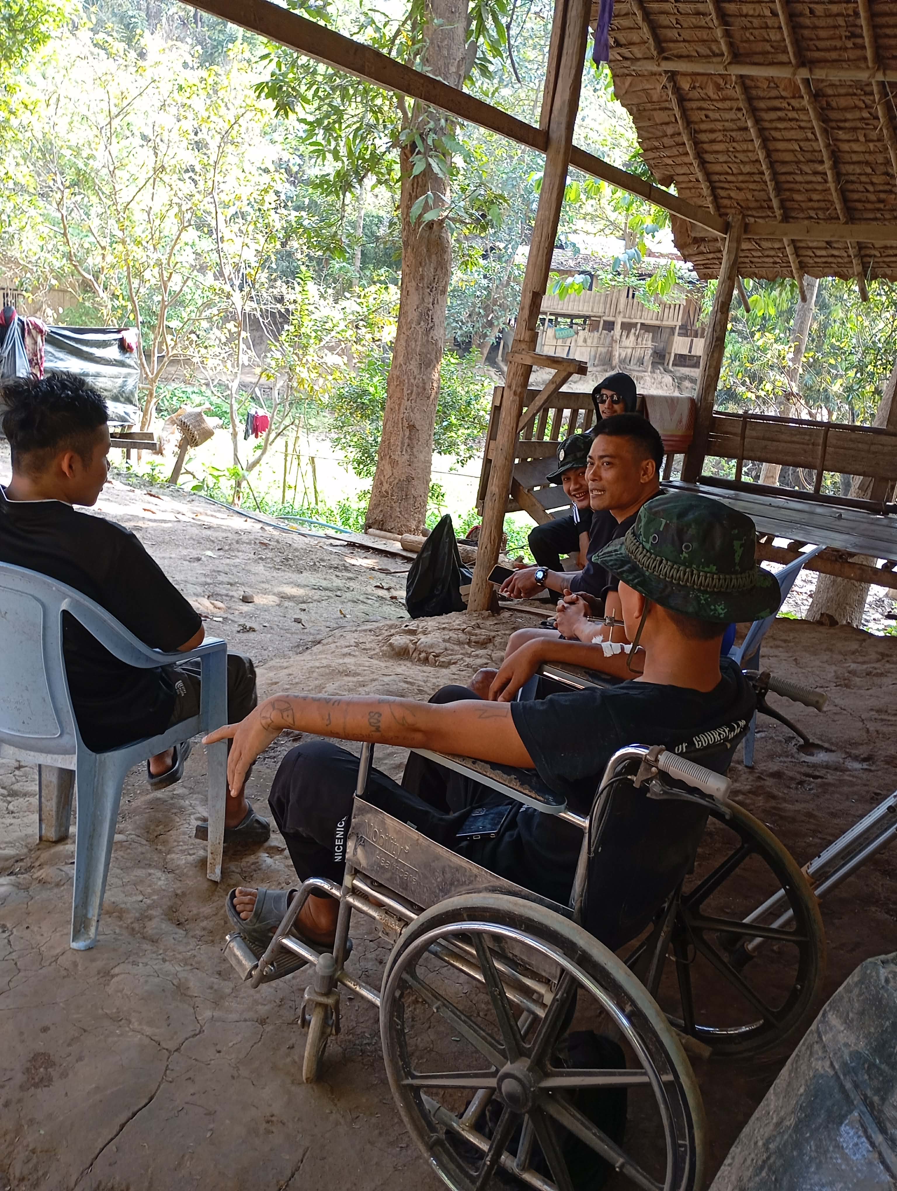 Patients at the Patient House