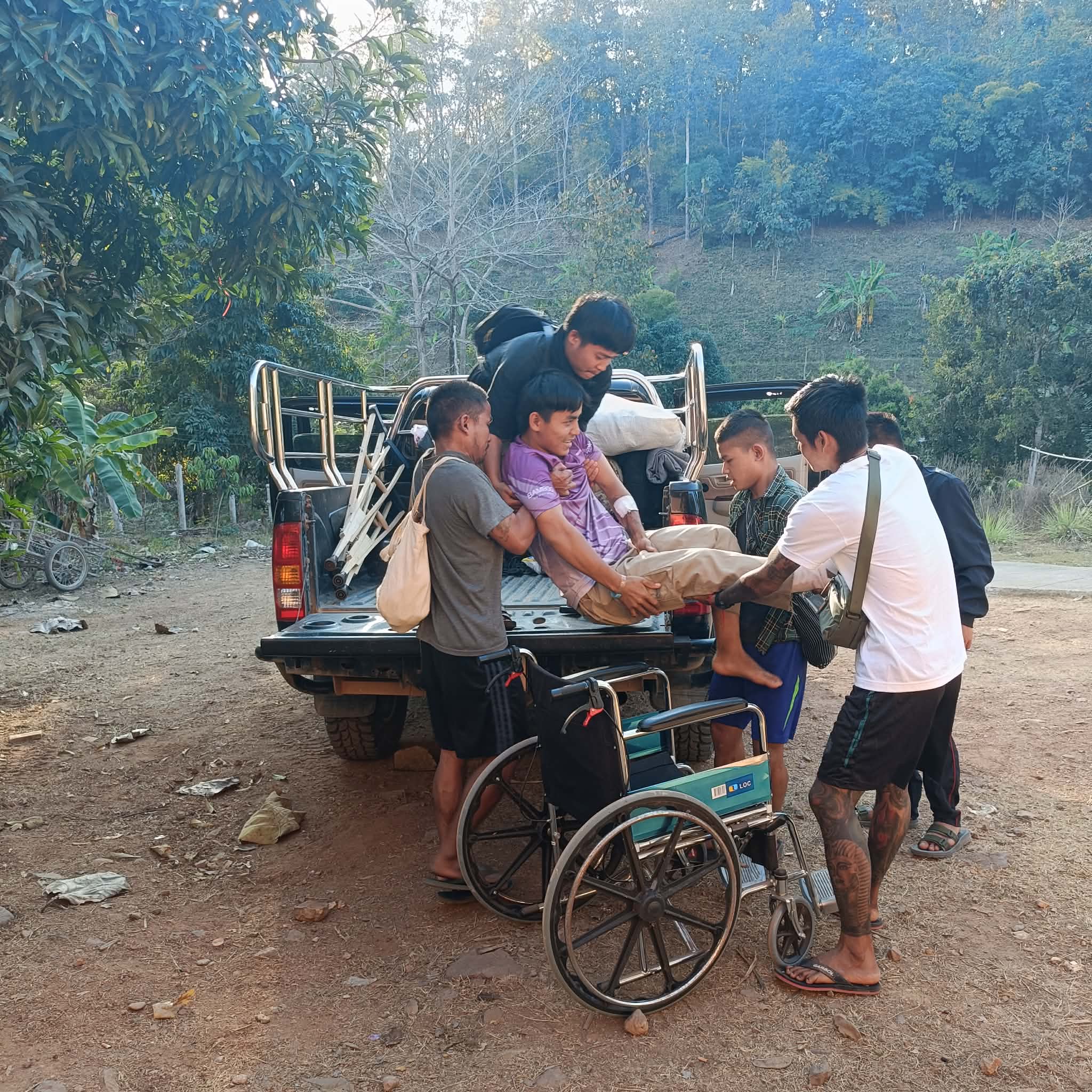Coordination with hospital staff