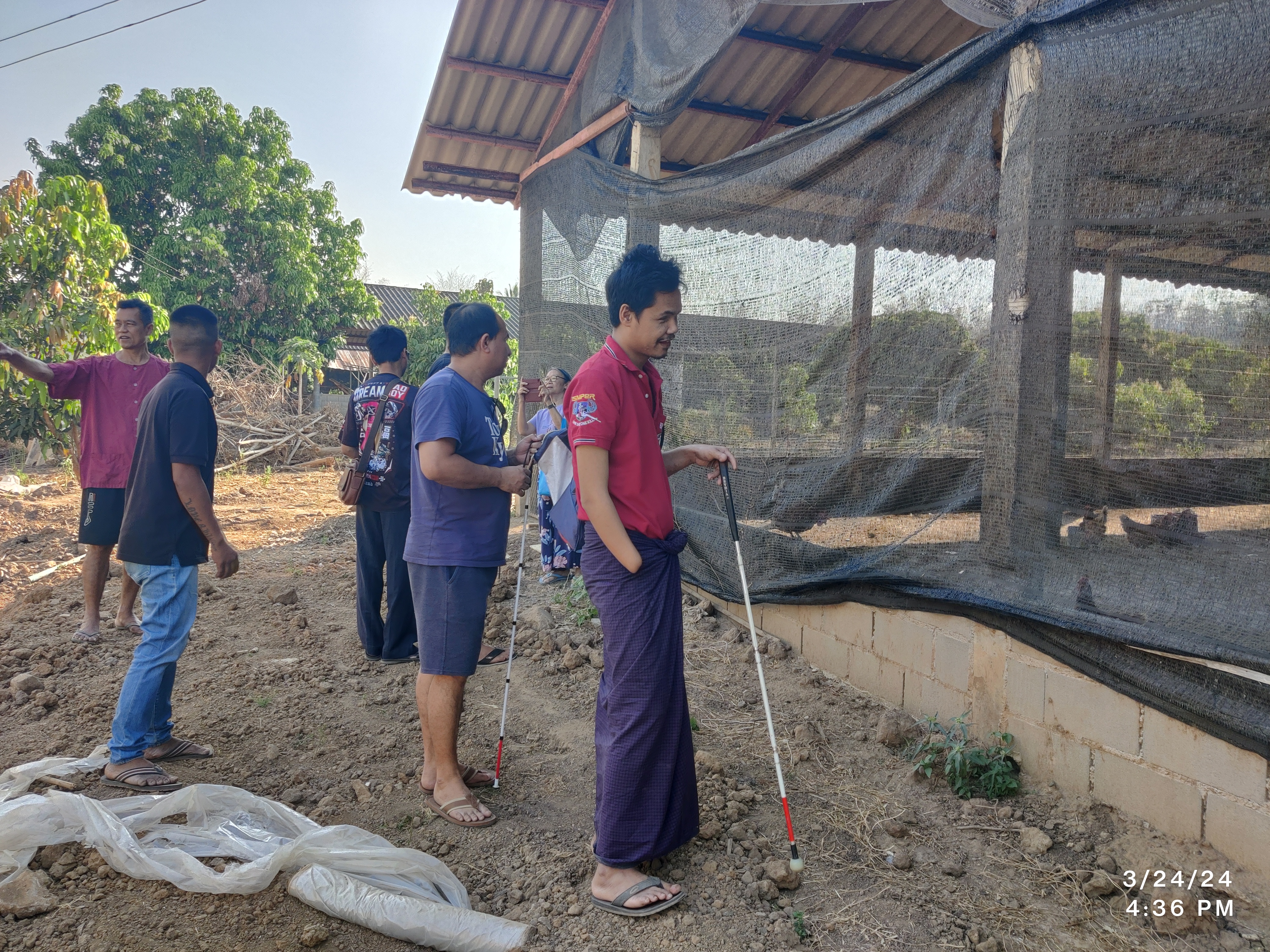 Community livelihood project with poultry farming